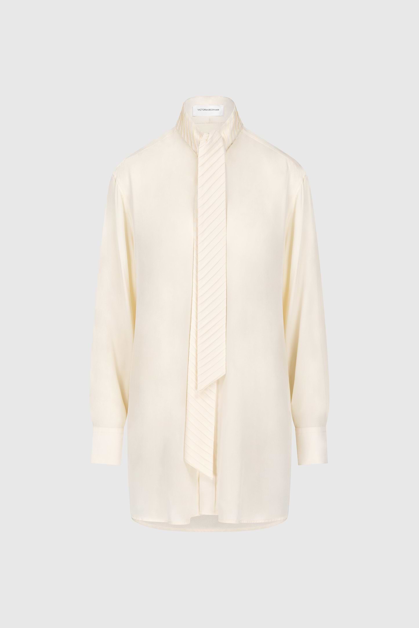Scarf Detail Blouse In Ivory