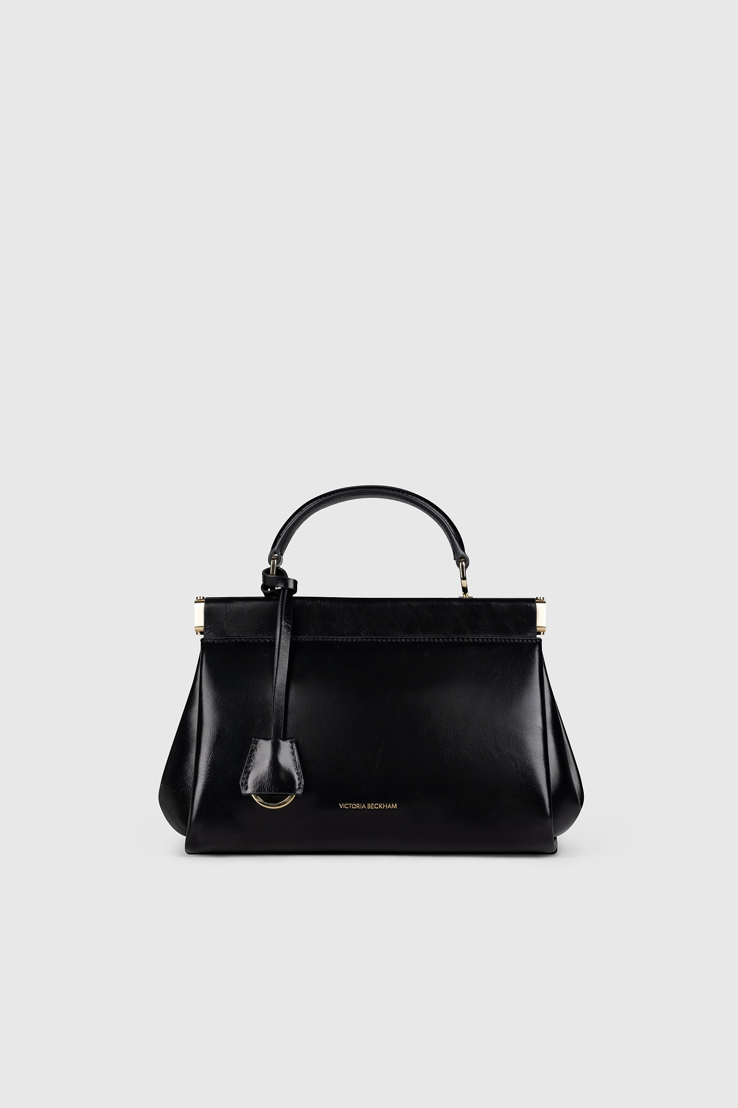 Sloane Frame Bag 21 Black Distressed Leather