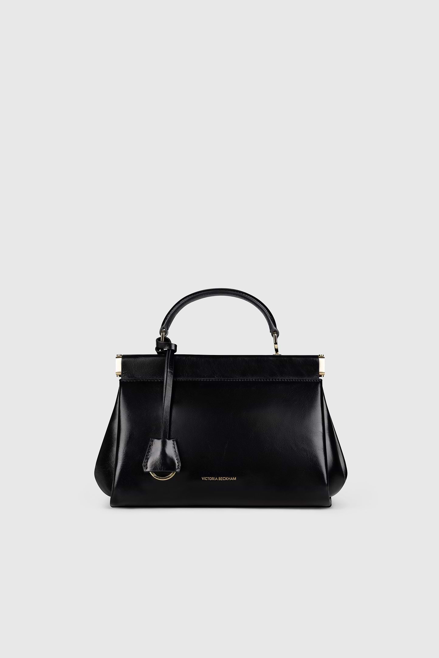 Sloane Frame Bag 21 Black Distressed Leather