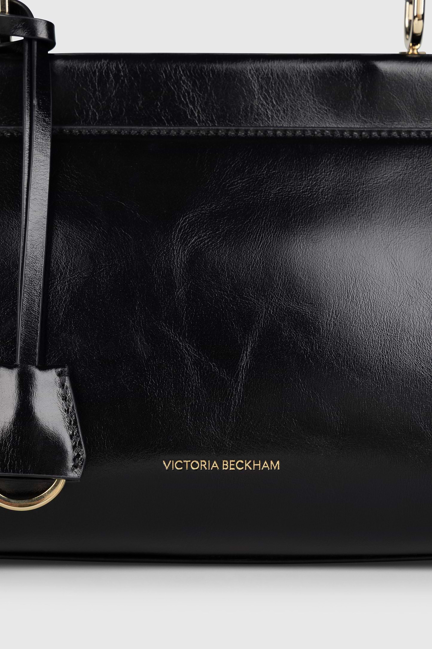 Sloane Frame Bag 21 Black Distressed Leather