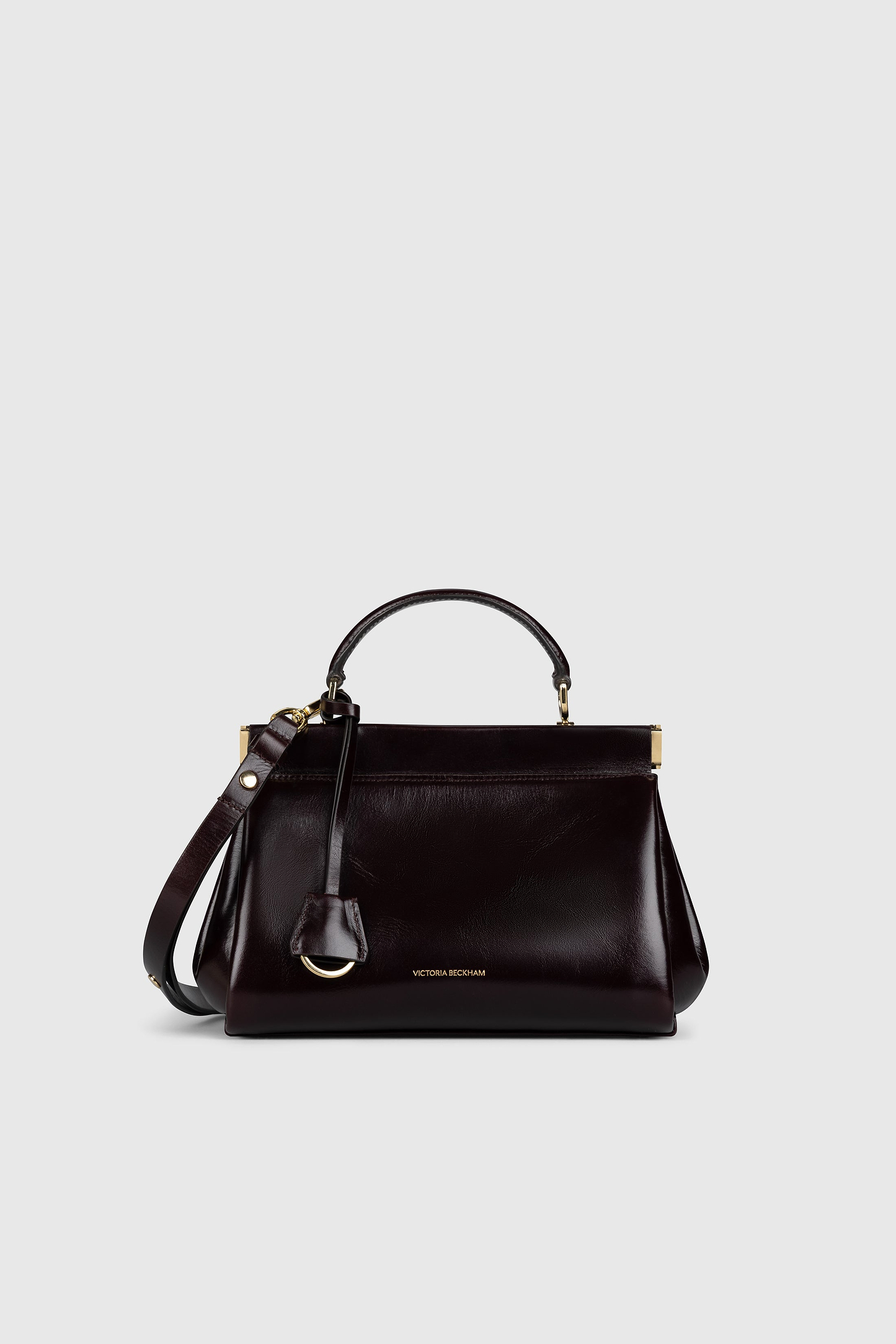 Sloane Frame Bag 21 Dark Burgundy Distressed Leather
