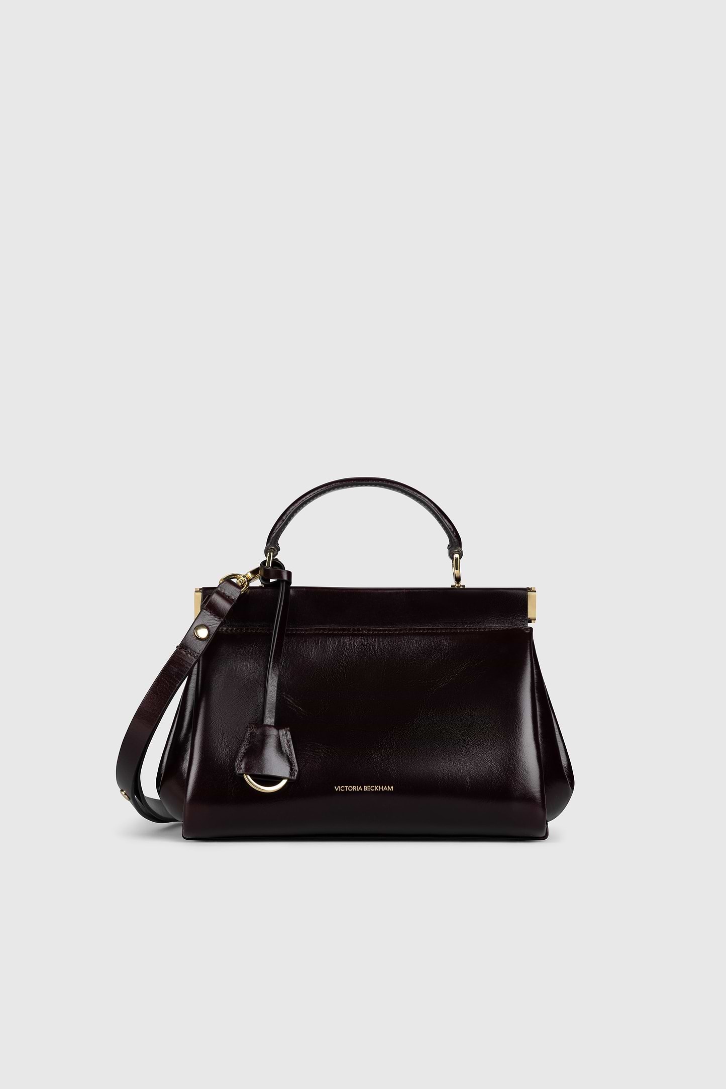 Sloane Frame Bag 21 Dark Burgundy Distressed Leather