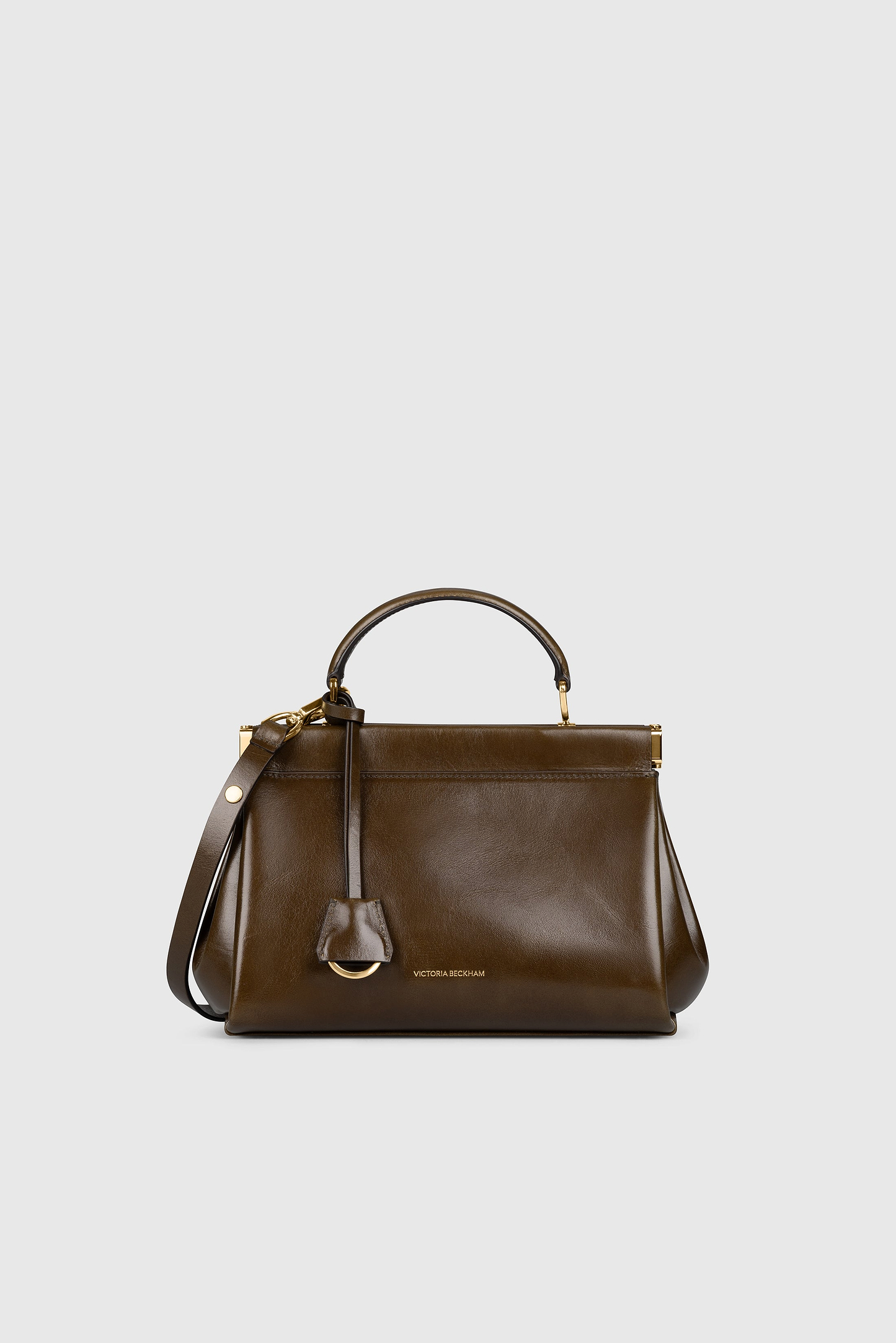 Sloane Frame Bag 21 Dark Olive Distressed Leather