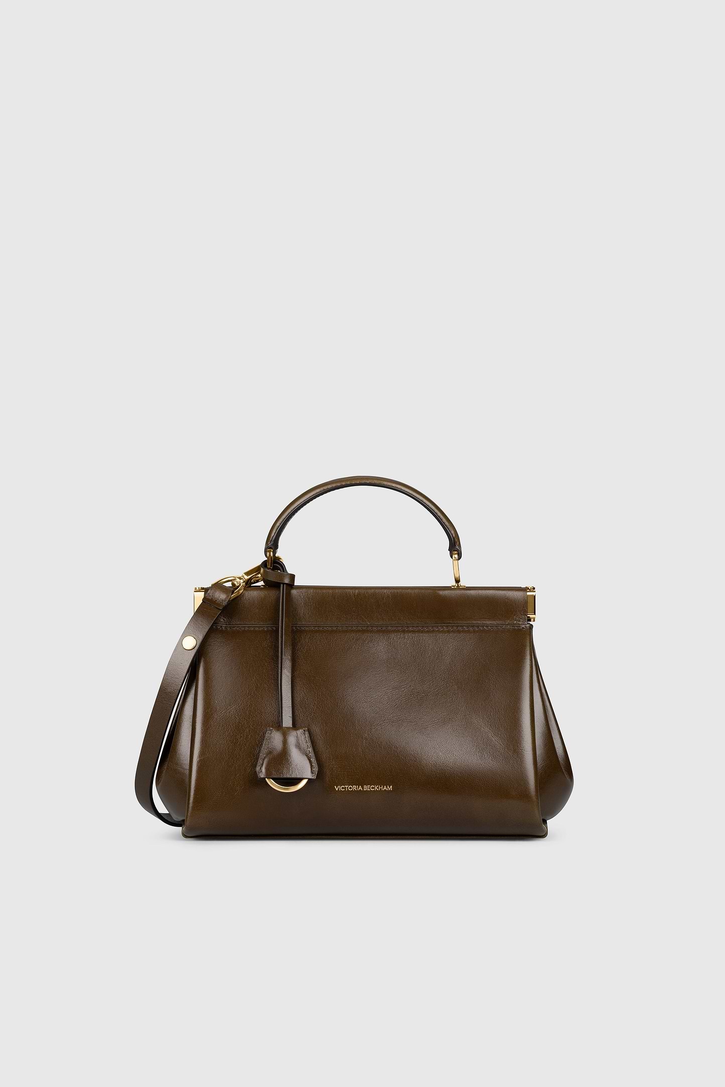 Sloane Frame Bag 21 Dark Olive Distressed Leather
