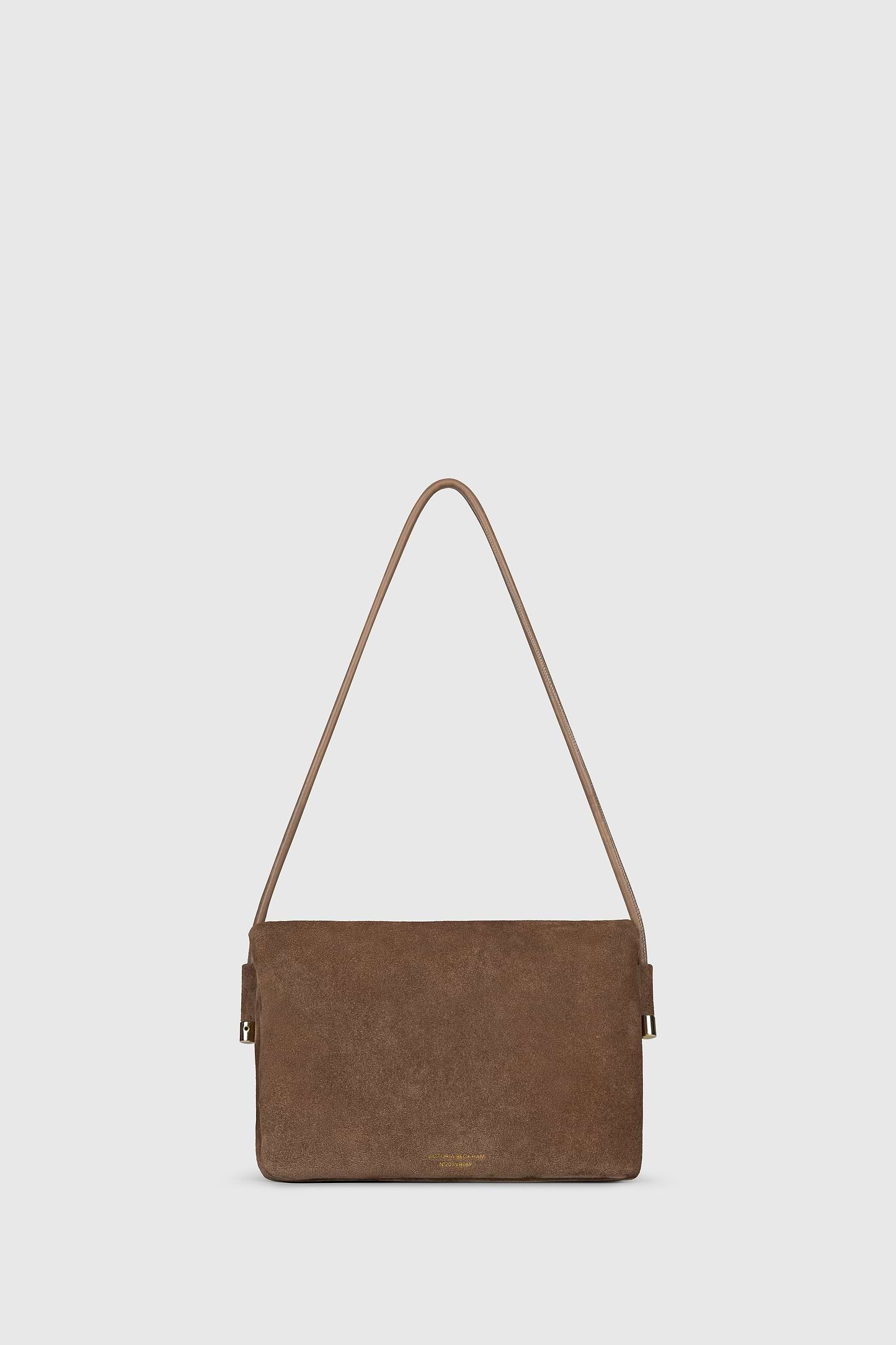 Soft Dorian Bag Dark Taupe Suede
