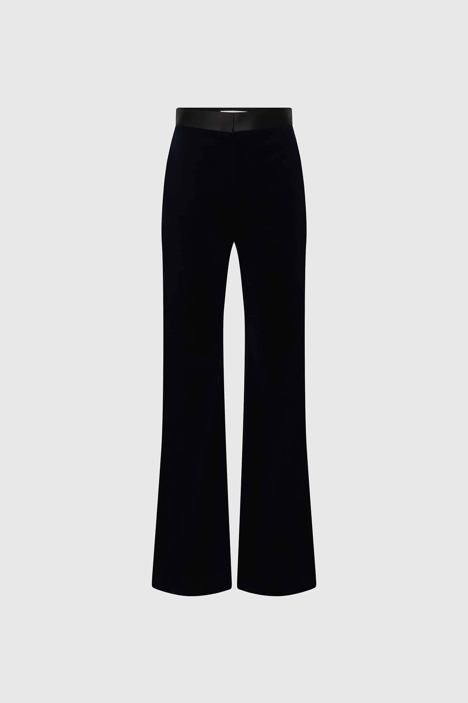 Alina Trouser In Dark Navy
