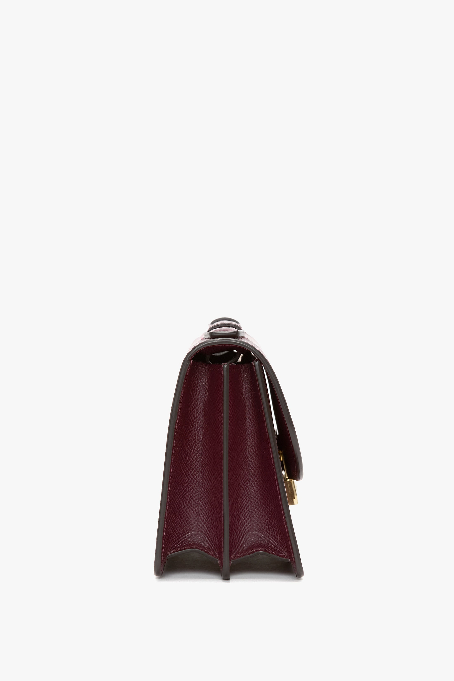 Dorian Bag Small Burgundy Grainy Calf Leather