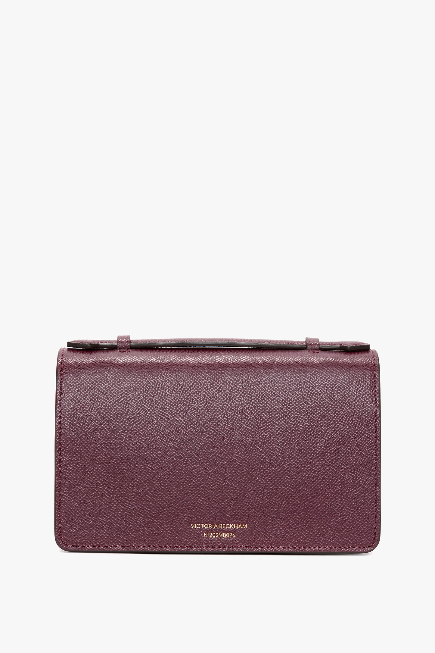 Dorian Bag Small Burgundy Grainy Calf Leather