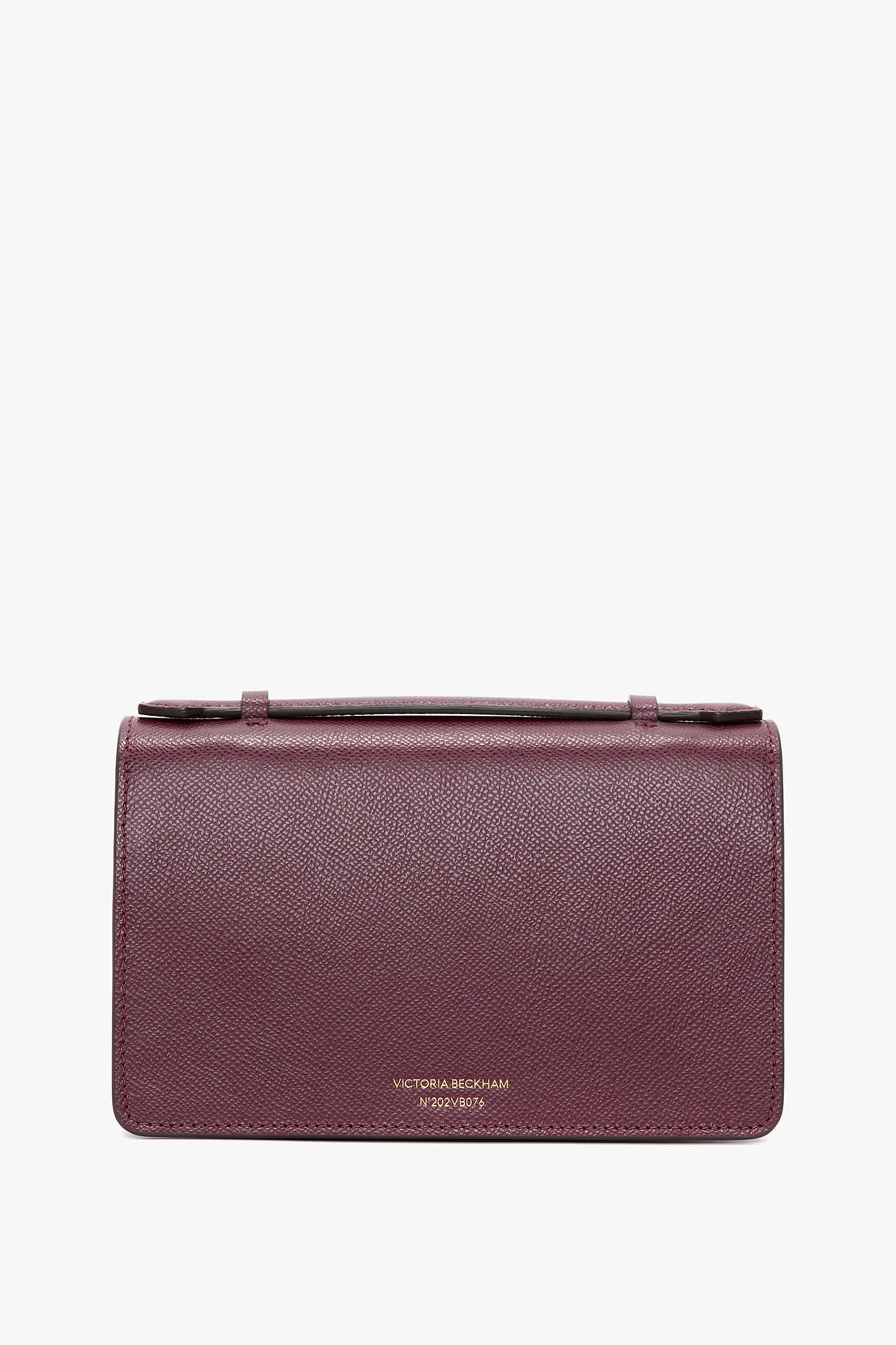 Dorian Bag Small Burgundy Grainy Calf Leather