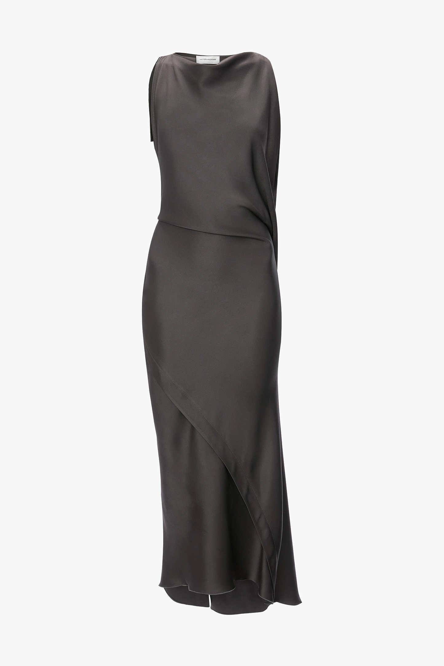 Kyra Midi Dress In Grey