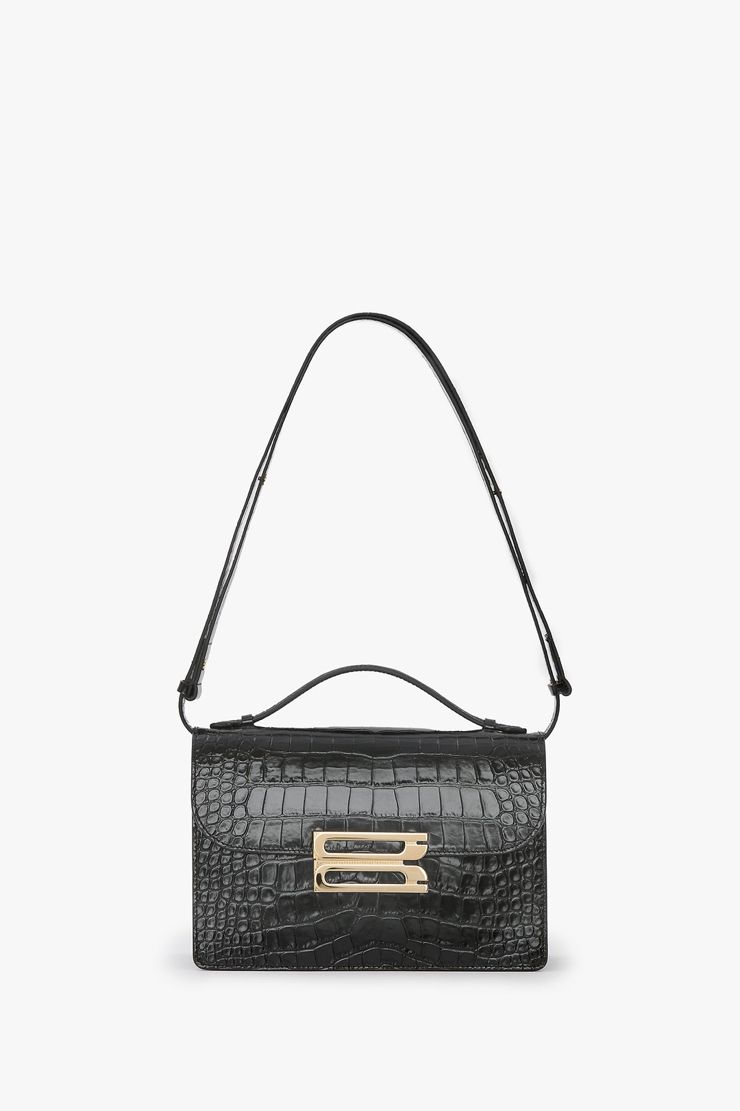Dorian Bag Croc Embossed Leather