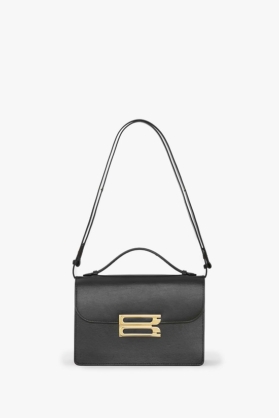 Dorian Bag Black Shiny Calf Leather