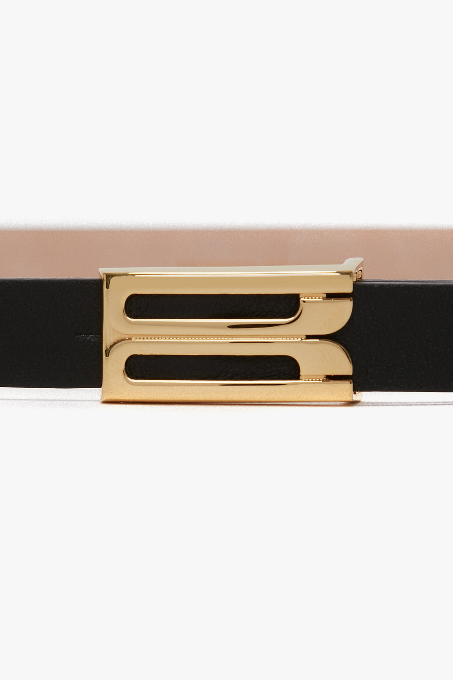 Dorian Frame Belt Micro 15mm Black Shiny Leather