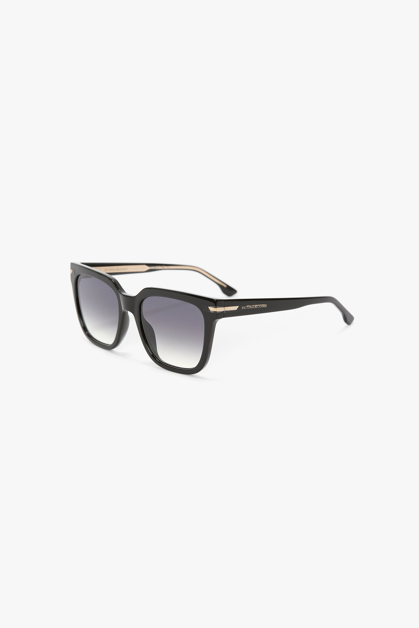 Oversized Acetate Sunglasses in Black – Victoria Beckham