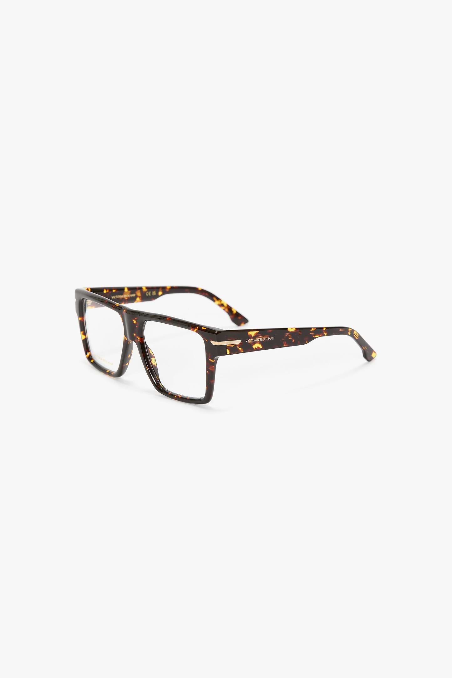 Sculpted Flat Top Frame In Havana