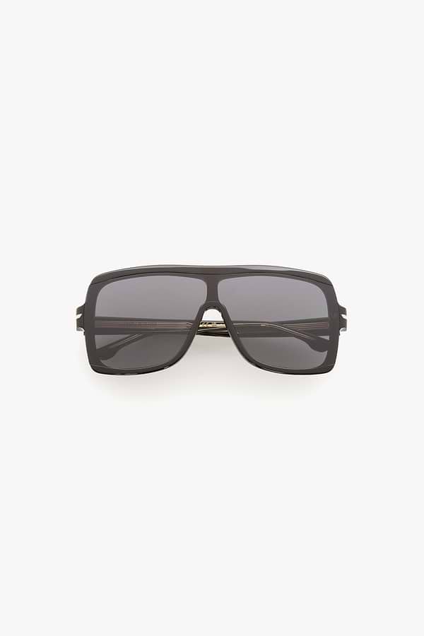 Layered Mask Frame In Black