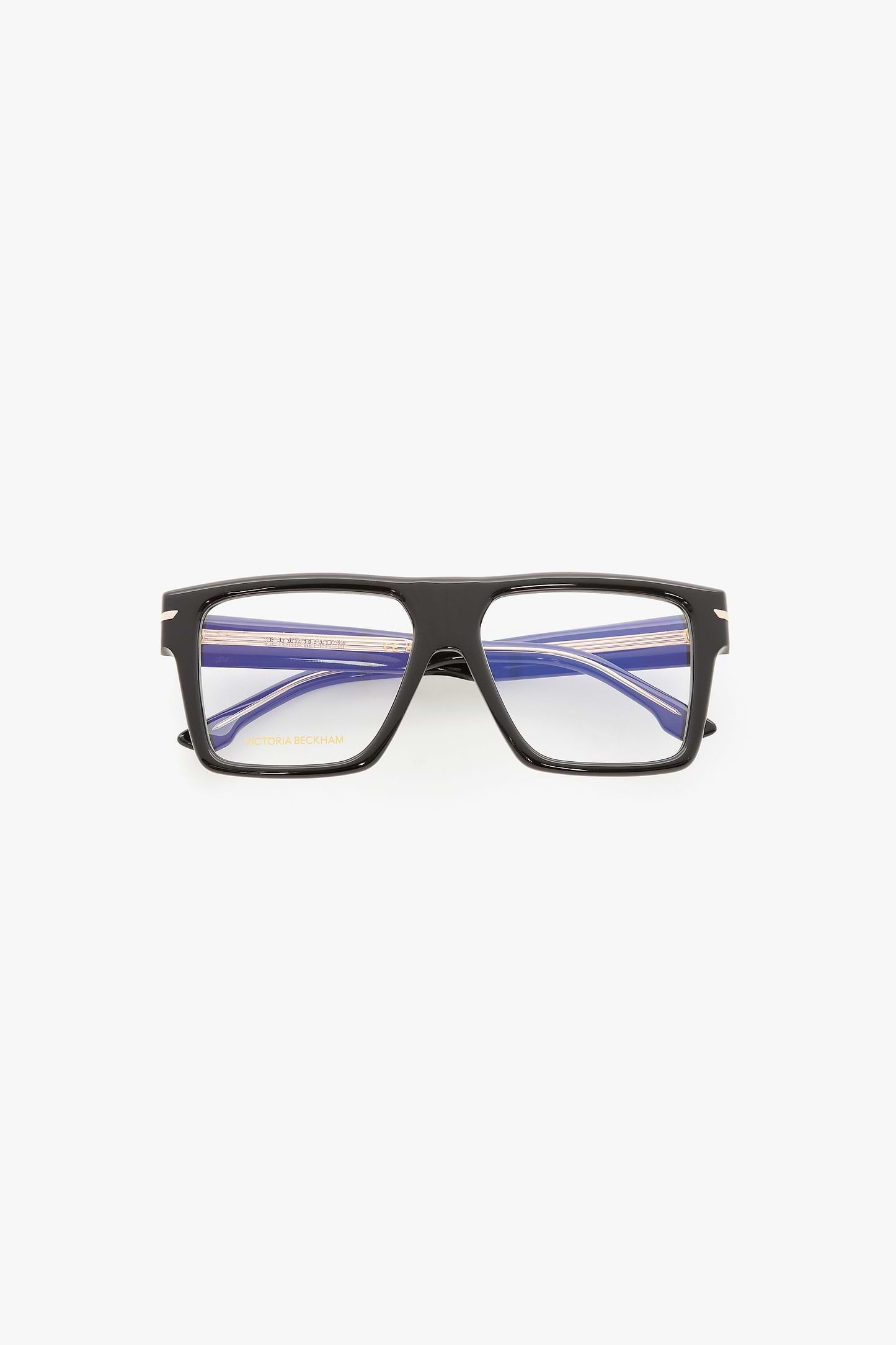 Sculpted Flat Top Frame In Black