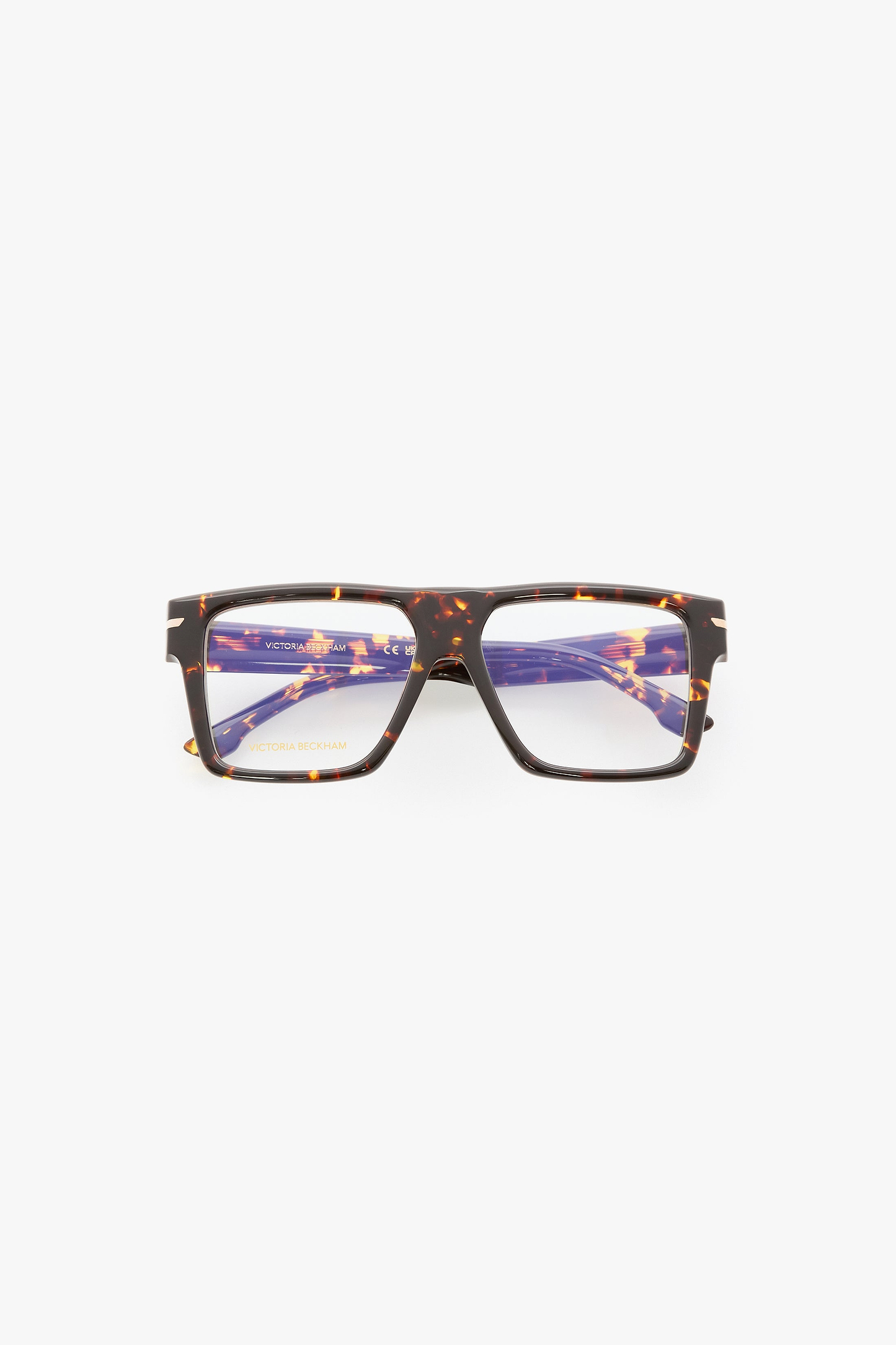 Sculpted Flat Top Frame In Havana