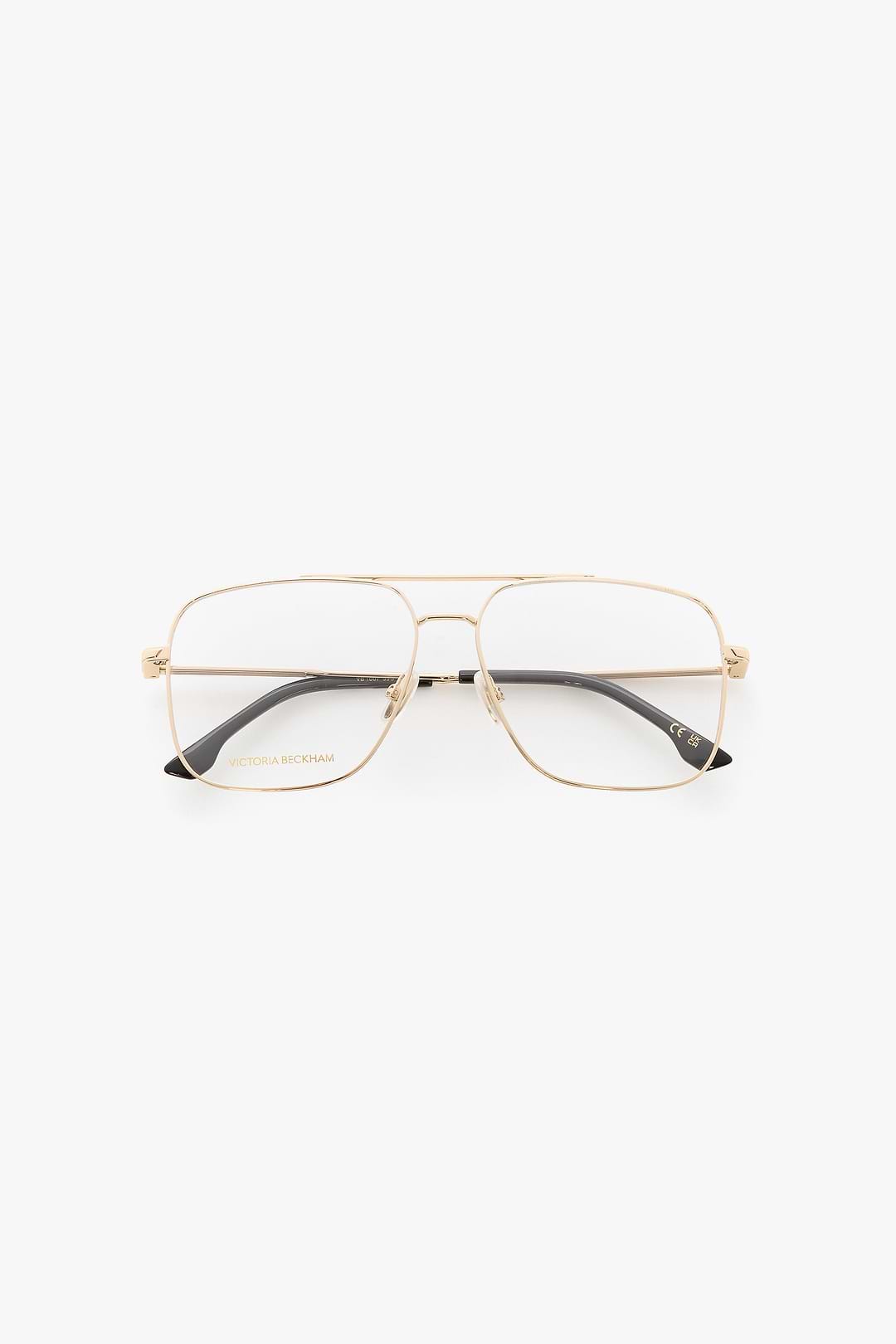 Fine Double Bridge Optical In Gold
