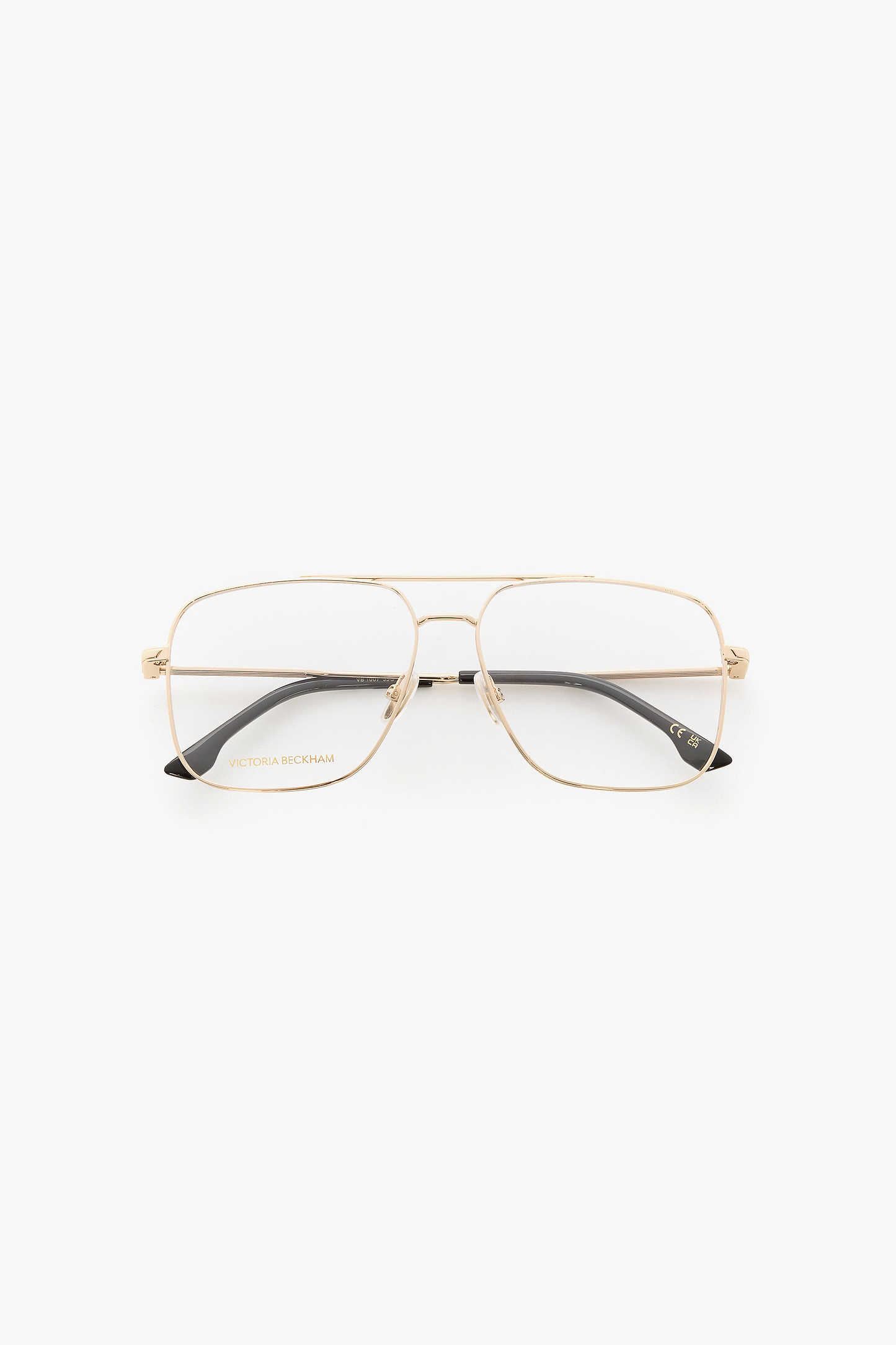 Fine Double Bridge Optical In Gold
