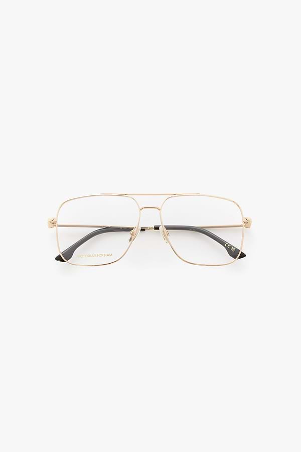 Fine Double Bridge Optical In Gold