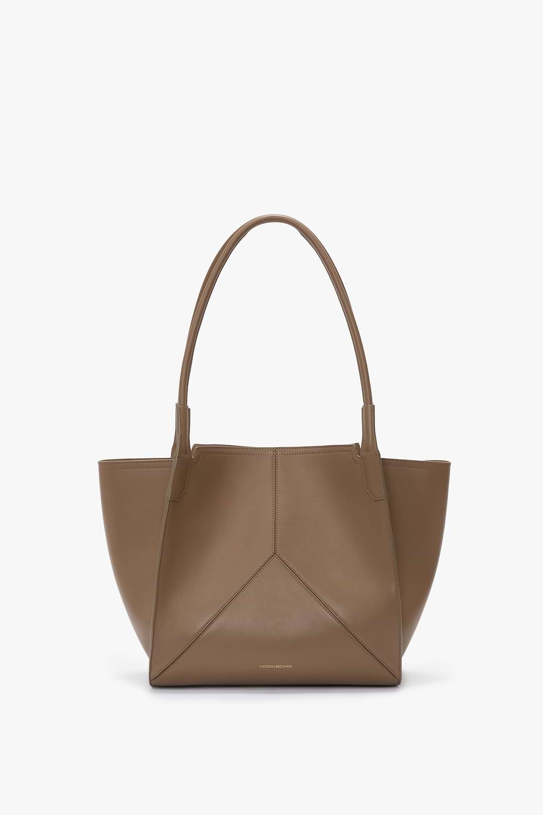Victoria Tote Grey Soft Calf Leather