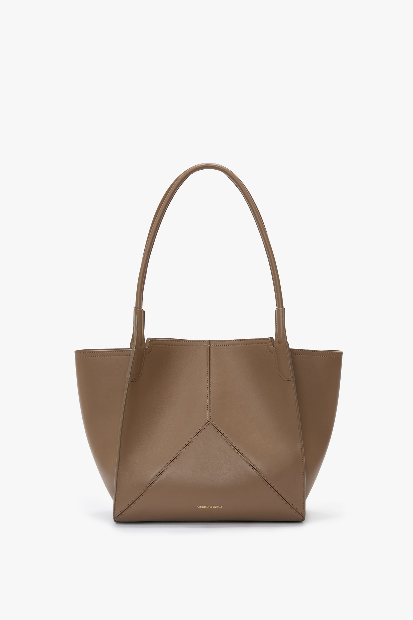 Victoria Tote Grey Soft Calf Leather