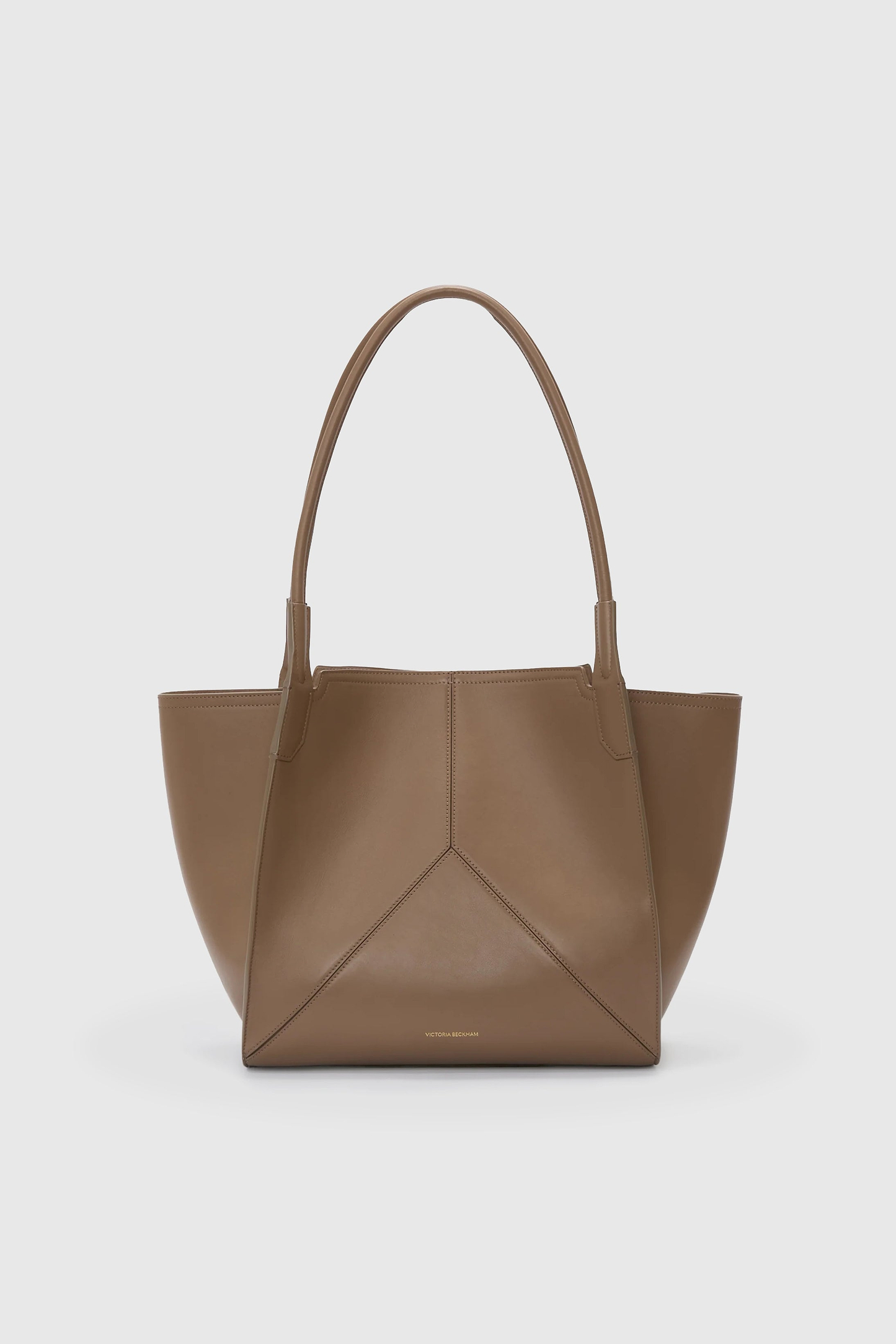Victoria Tote Grey Soft Calf Leather