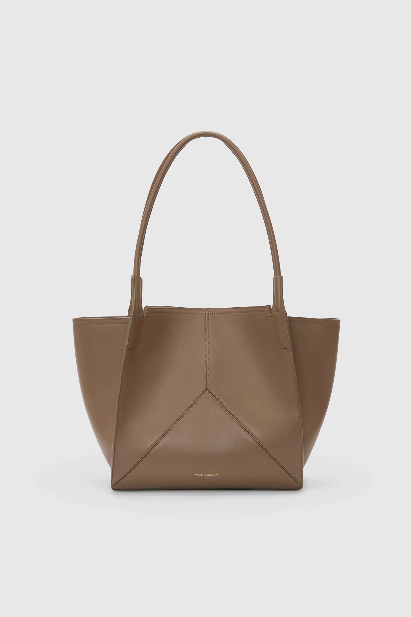 Victoria Tote Grey Soft Calf Leather