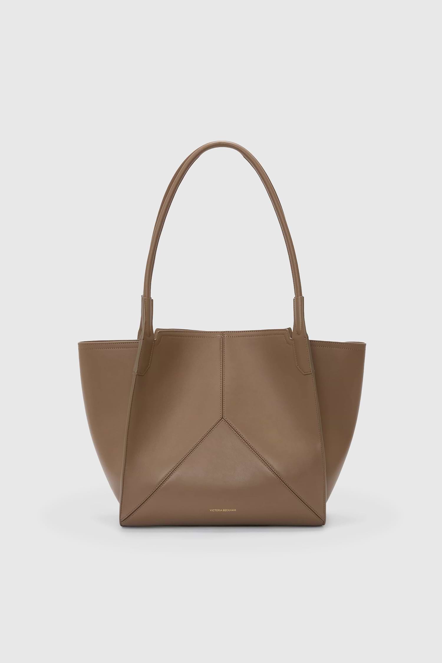 Victoria Tote Grey Soft Calf Leather