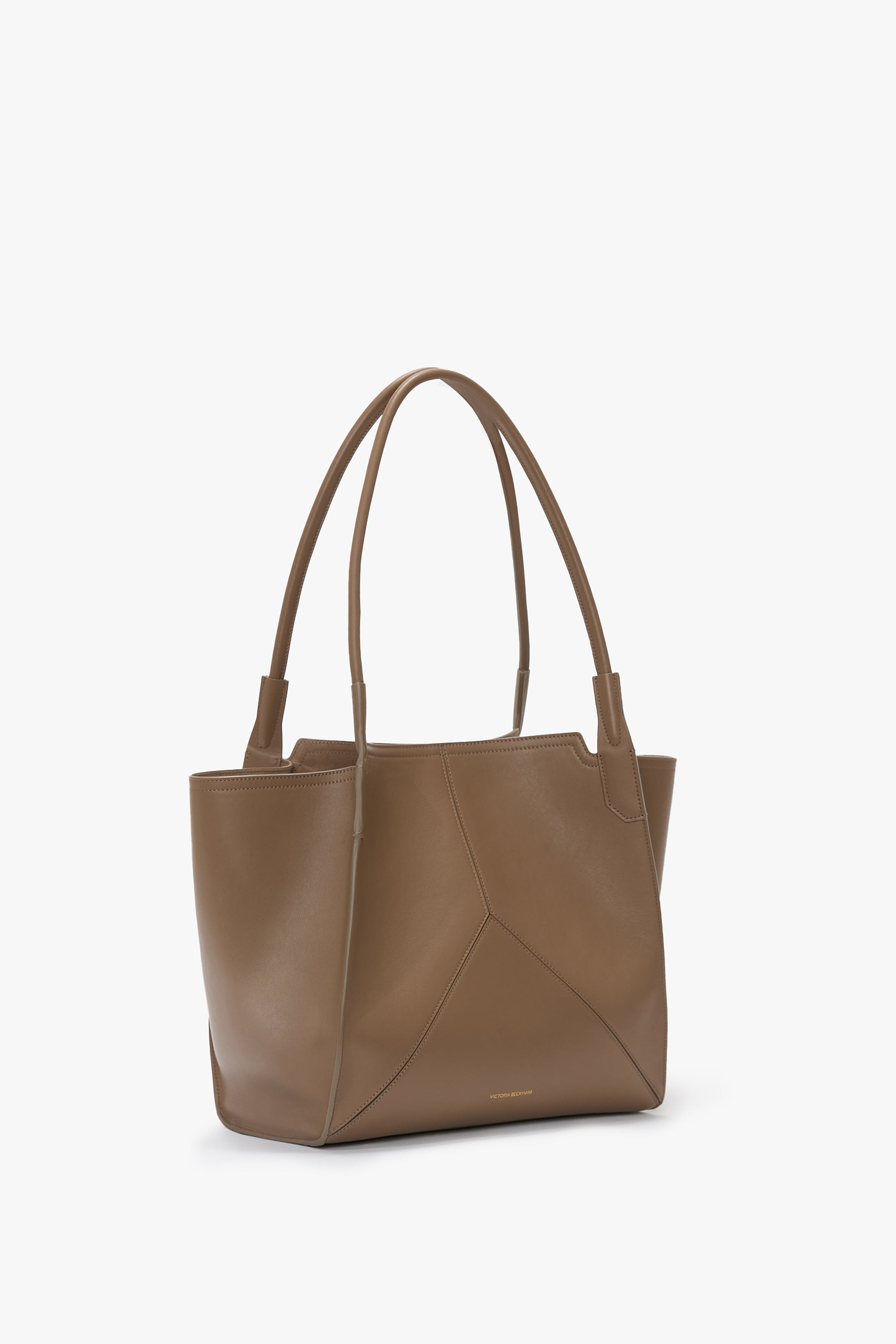Victoria Tote Grey Soft Calf Leather