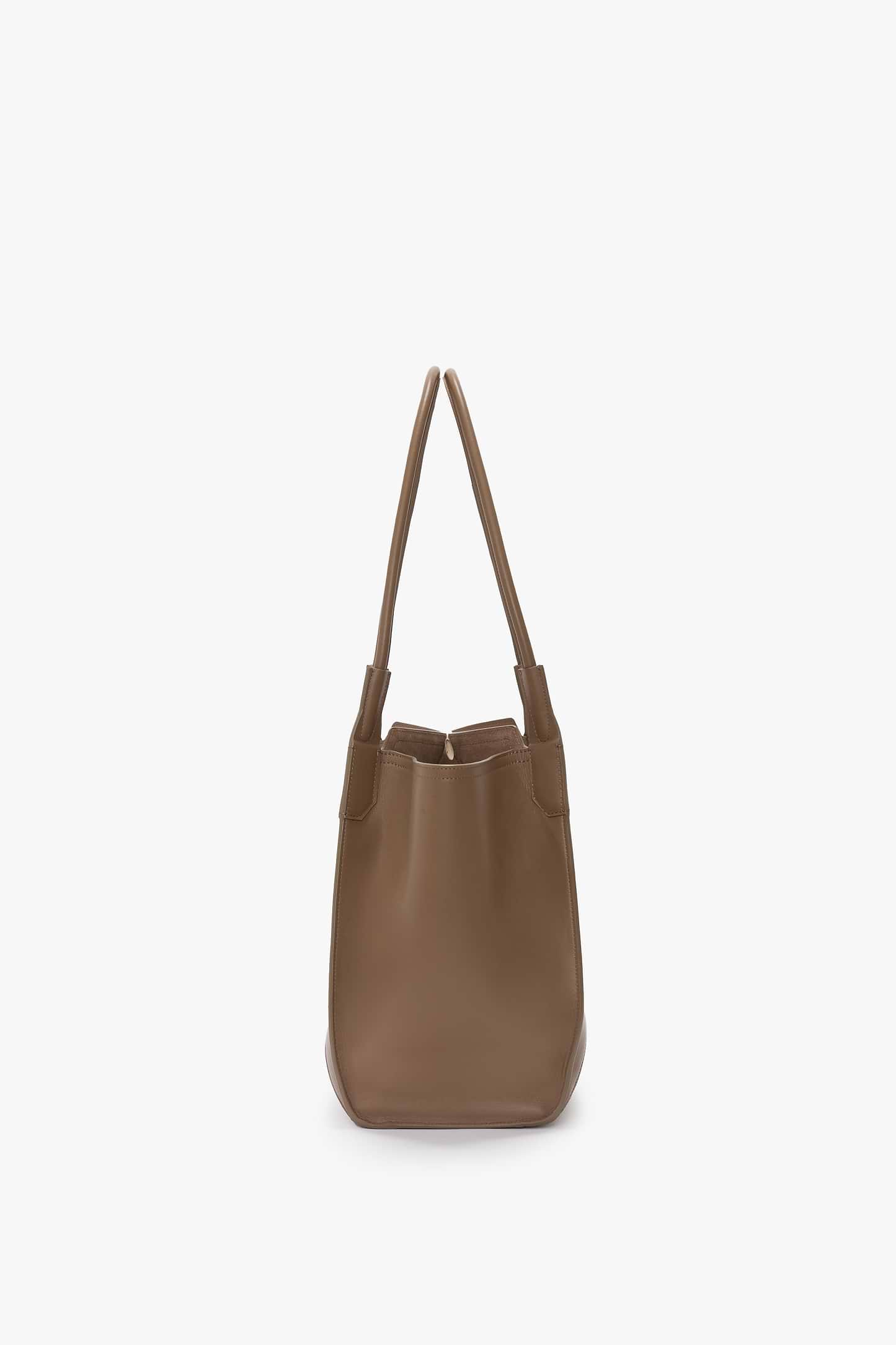 Victoria Tote Grey Soft Calf Leather