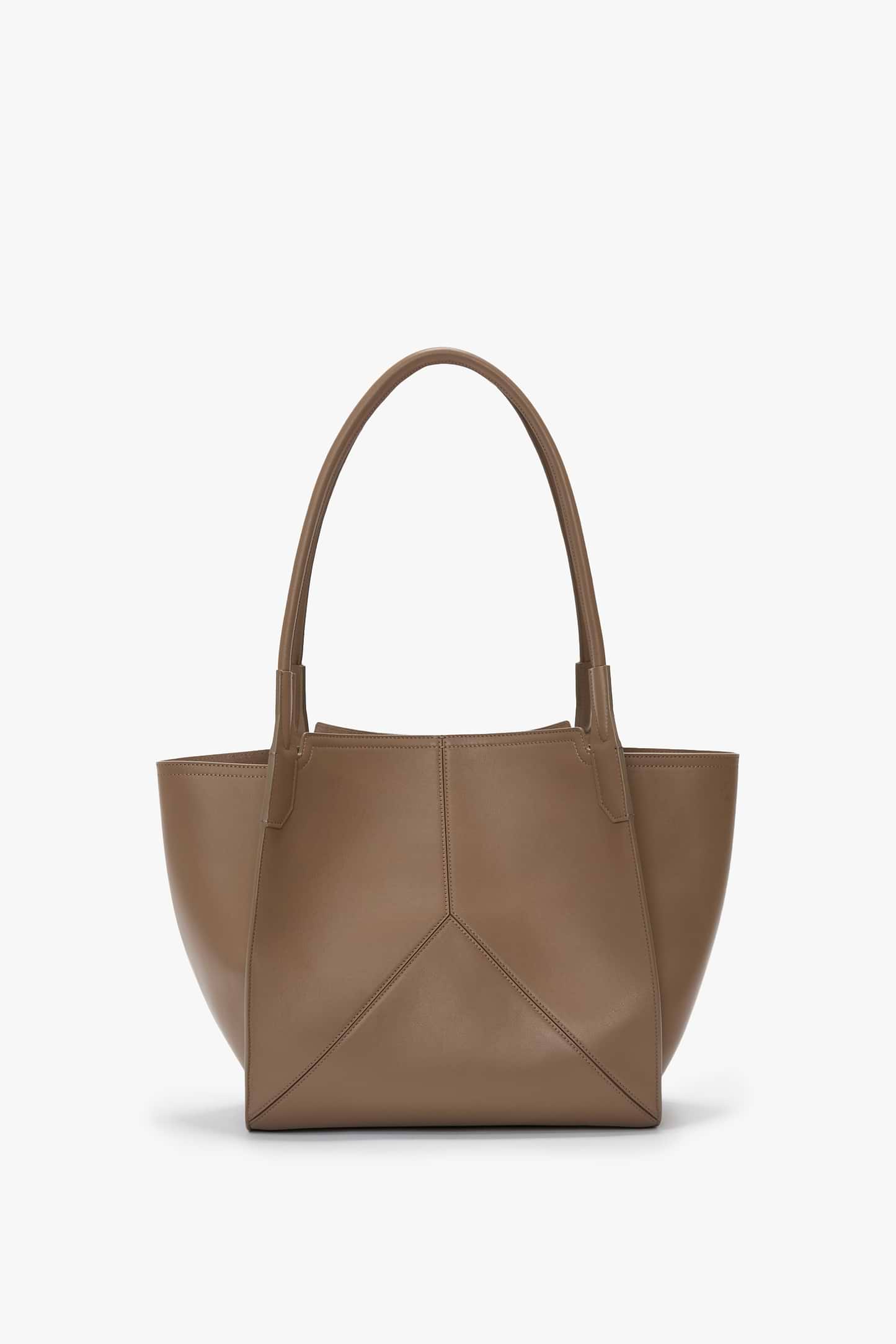 Victoria Tote Grey Soft Calf Leather