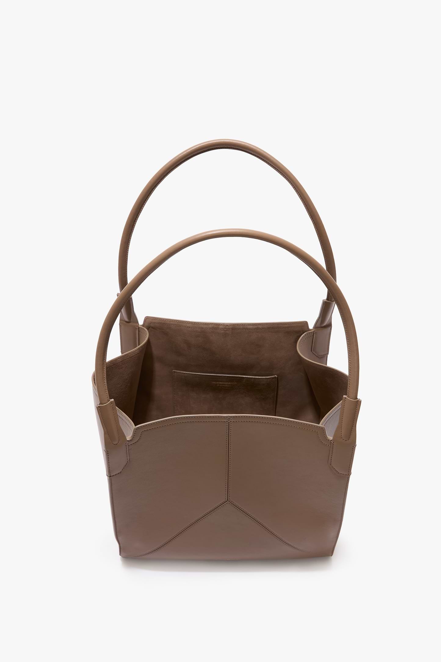 Victoria Tote Grey Soft Calf Leather