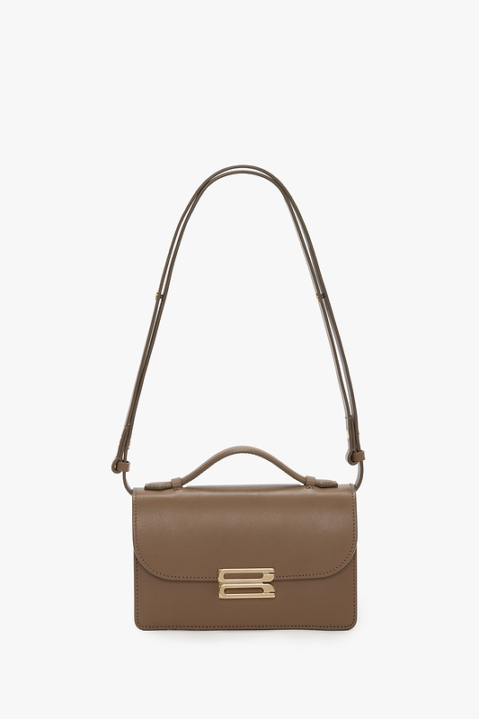 Dorian Bag Small Grey Shiny Calf Leather