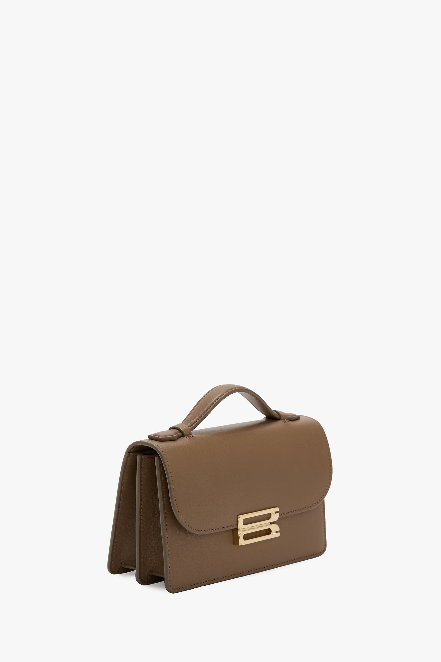 Dorian Bag Small Grey Shiny Calf Leather