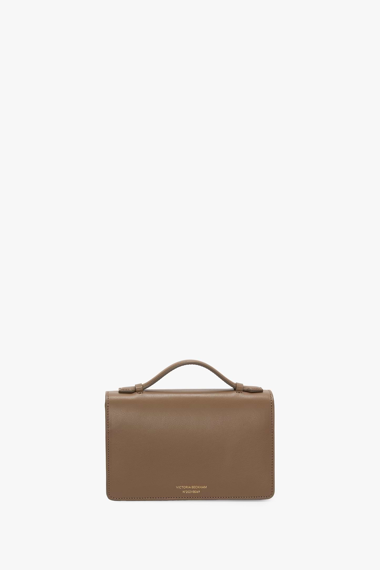 Dorian Bag Small Grey Shiny Calf Leather