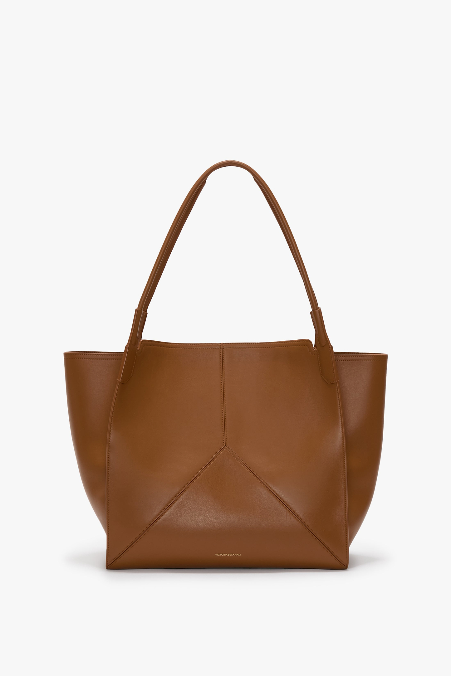 Victoria Tote Large Tan Soft Calf Leather