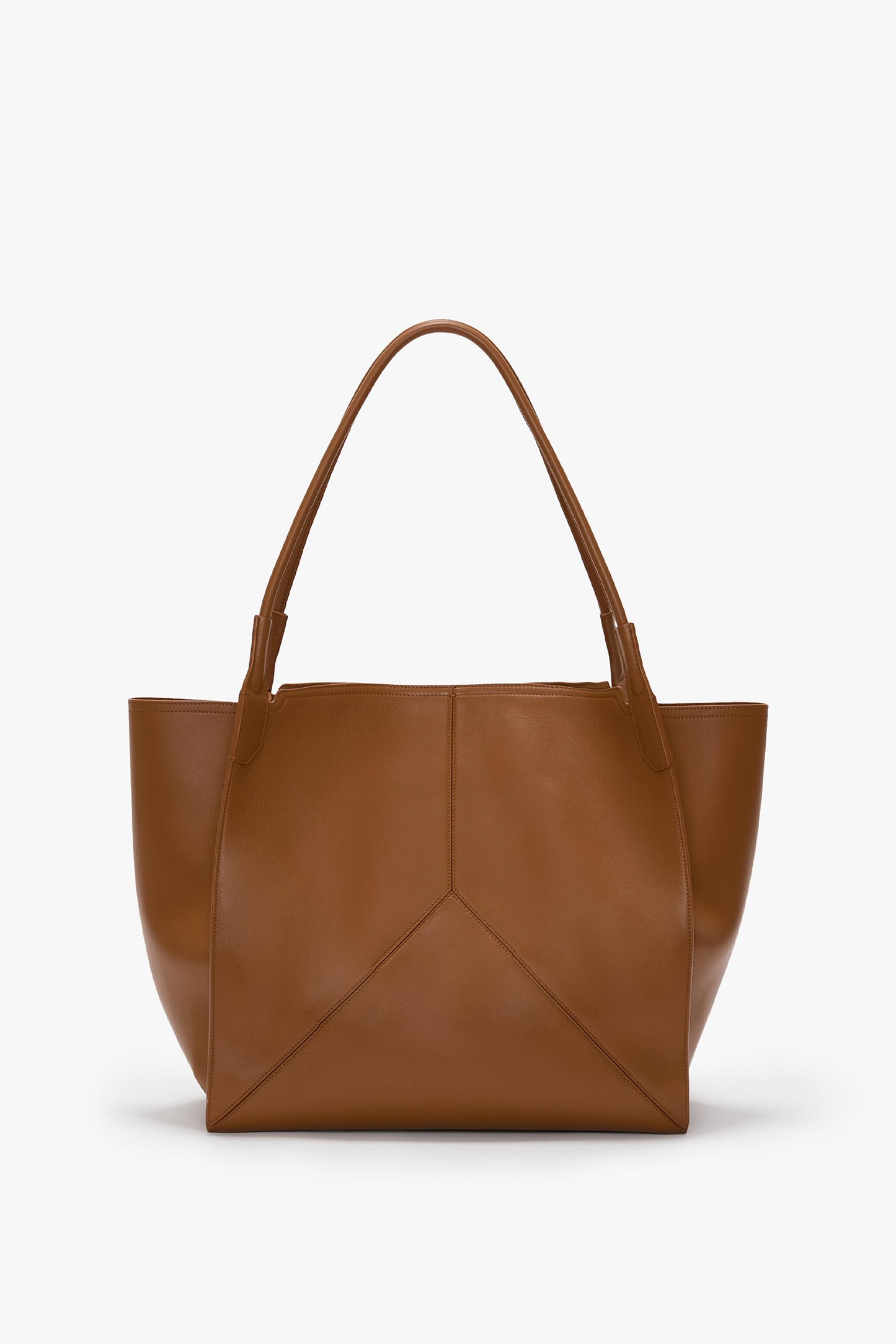 Victoria Tote Large Tan Soft Calf Leather