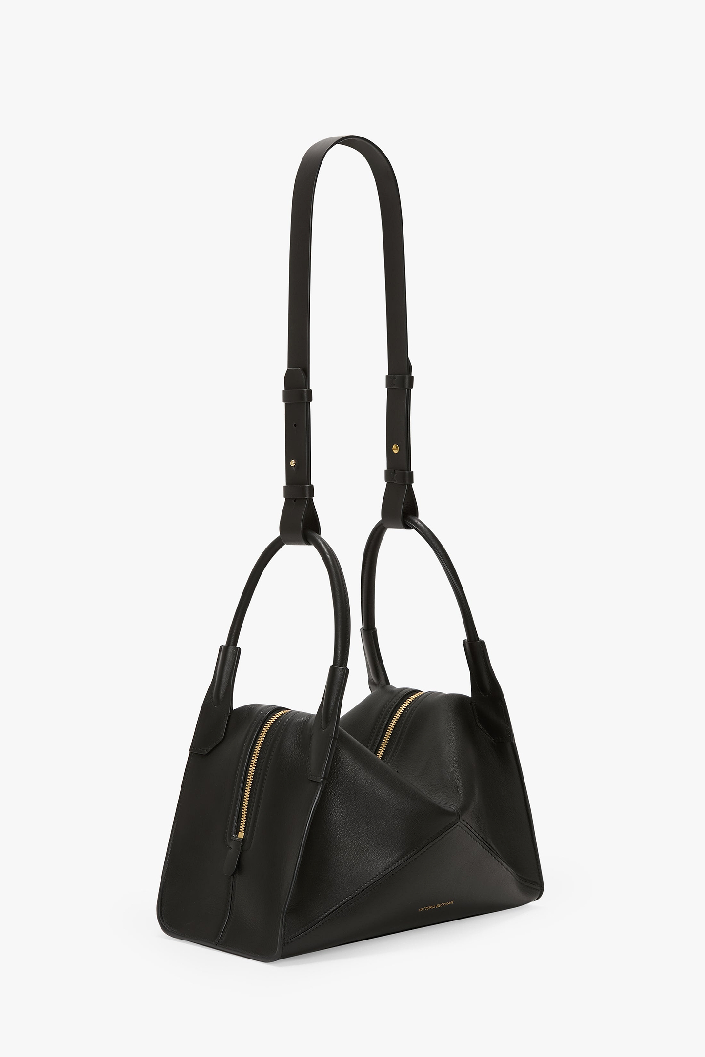 Victoria Plié Bag Black Soft Calf Leather