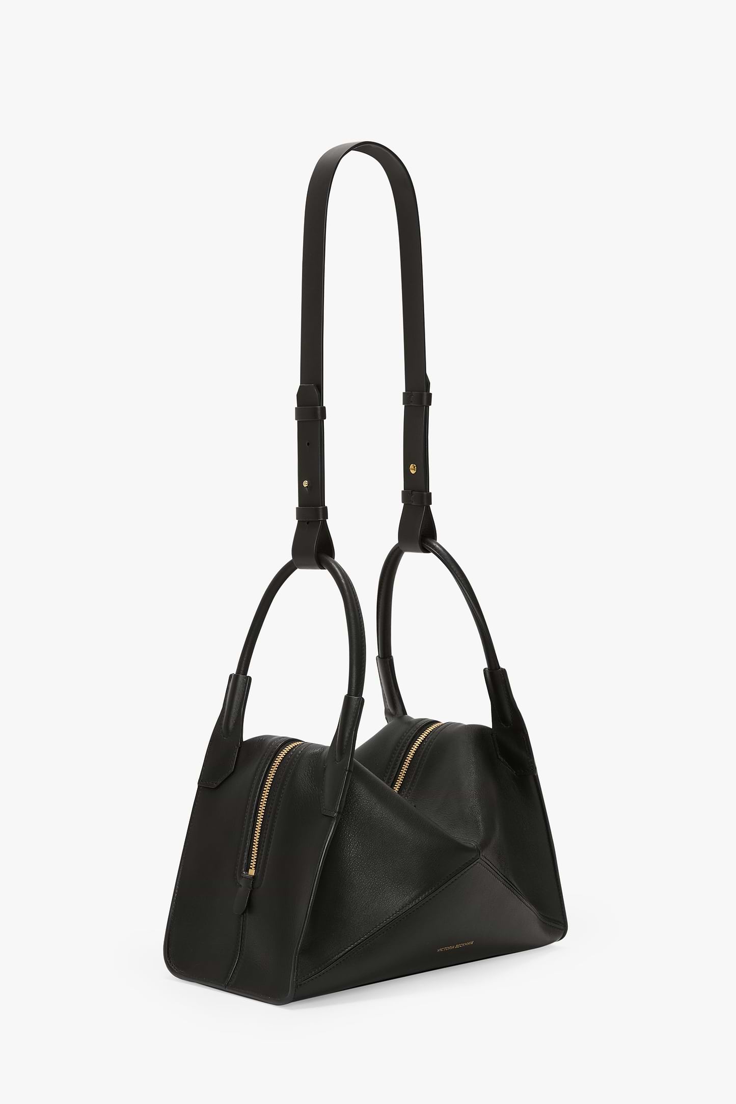 Victoria Plié Bag Black Soft Calf Leather