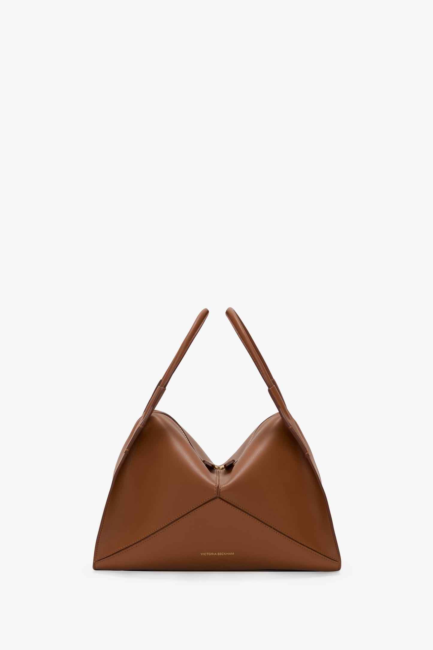 Victoria Plié Bag Tan Soft Calf Leather