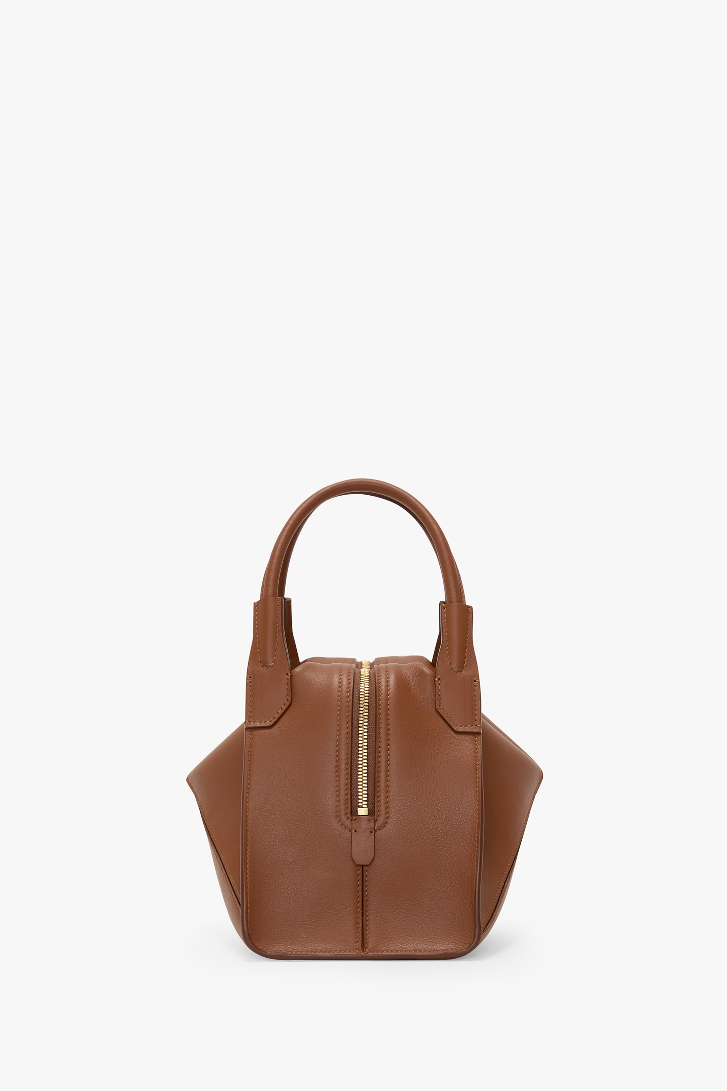 Victoria Plié Bag Tan Soft Calf Leather