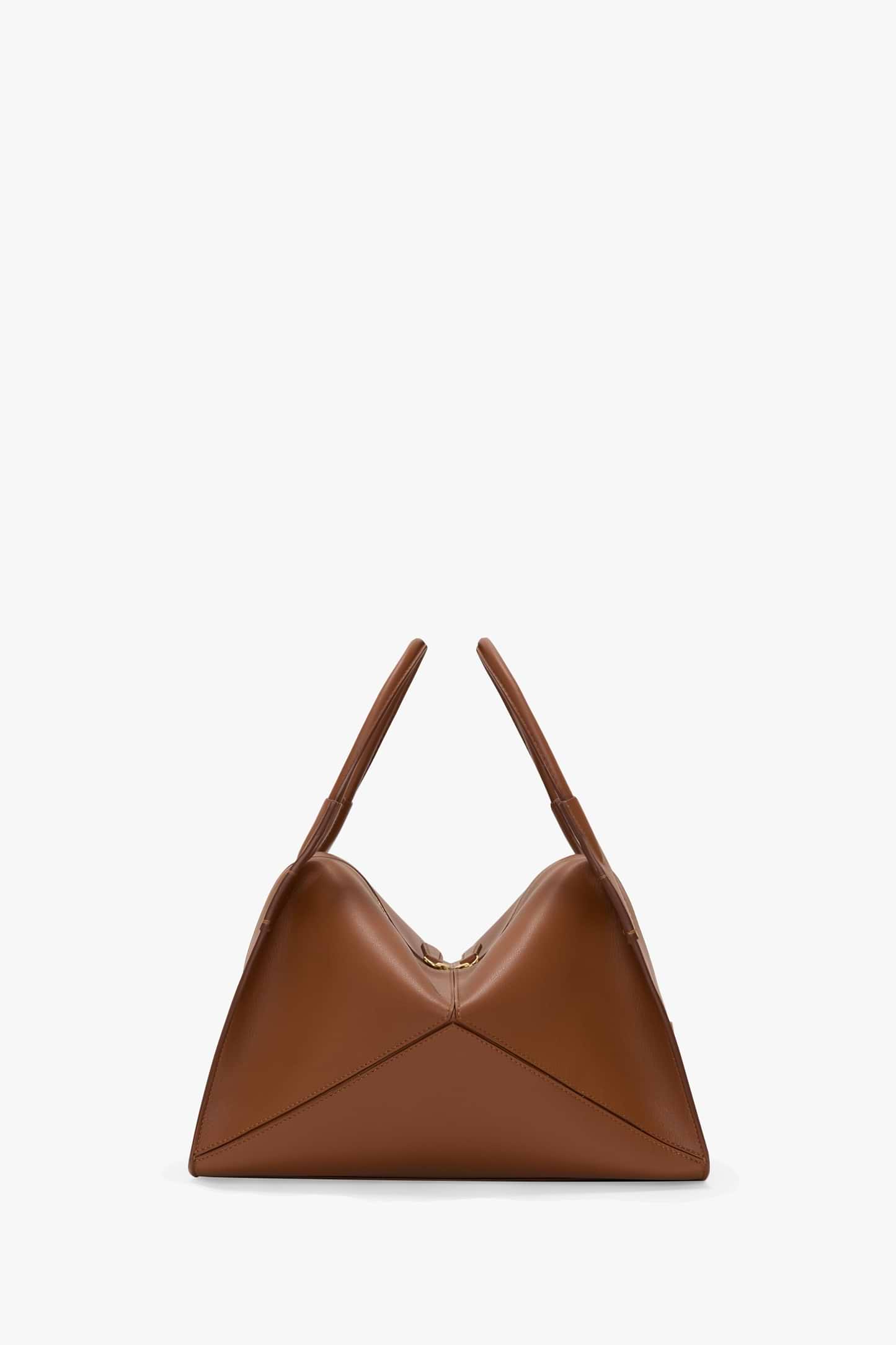 Victoria Plié Bag Tan Soft Calf Leather