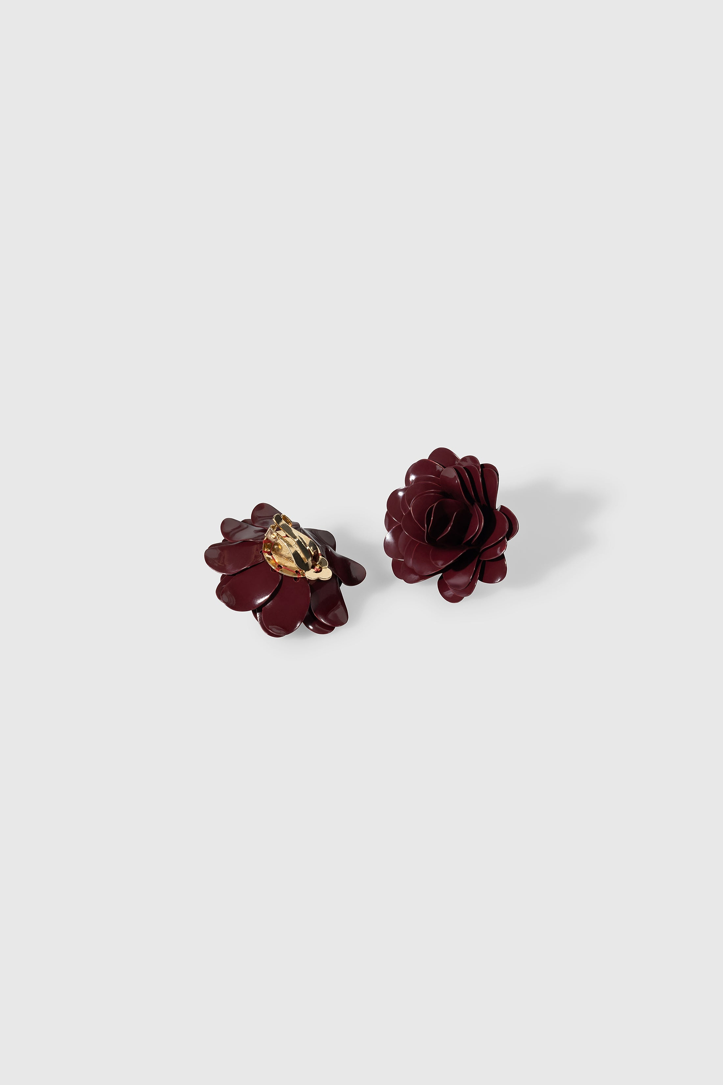 Bunched Petal Earrings