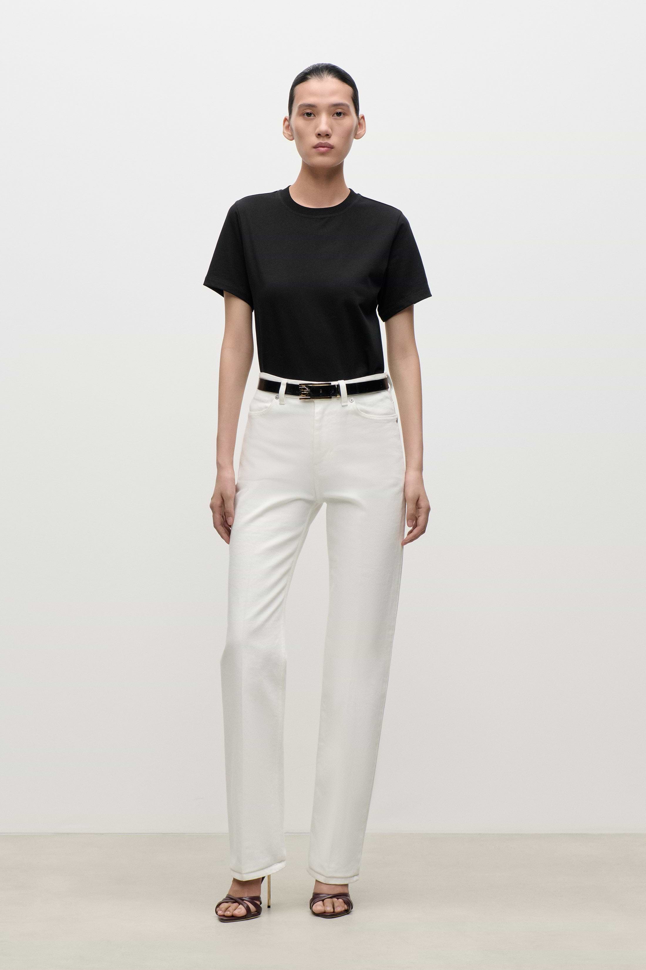 Berenice Stretch Jean In White