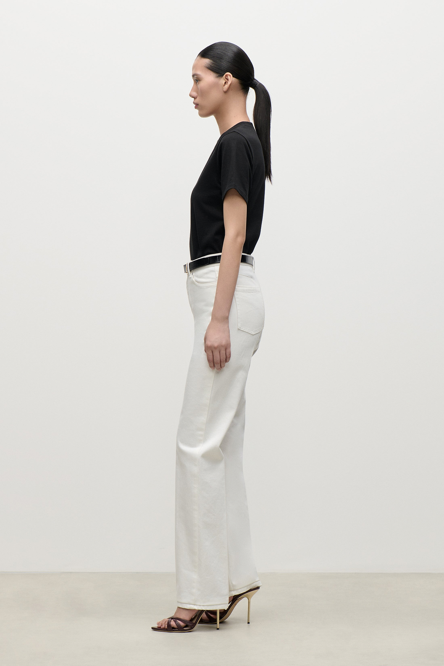Berenice Stretch Jean In White