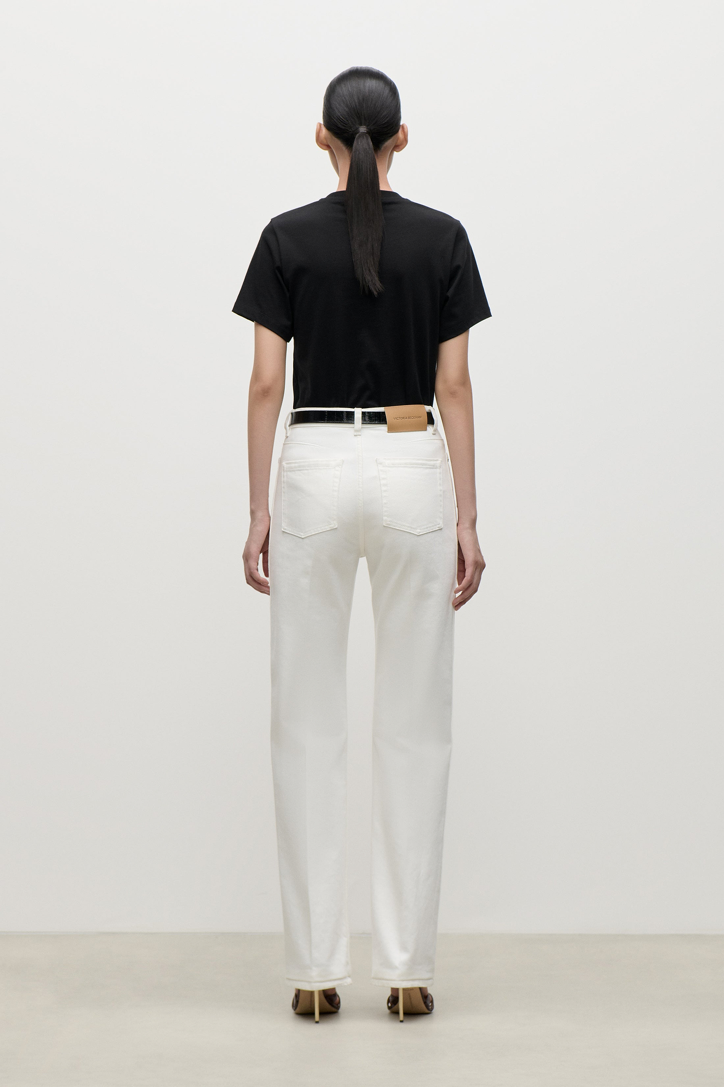 Berenice Stretch Jean In White