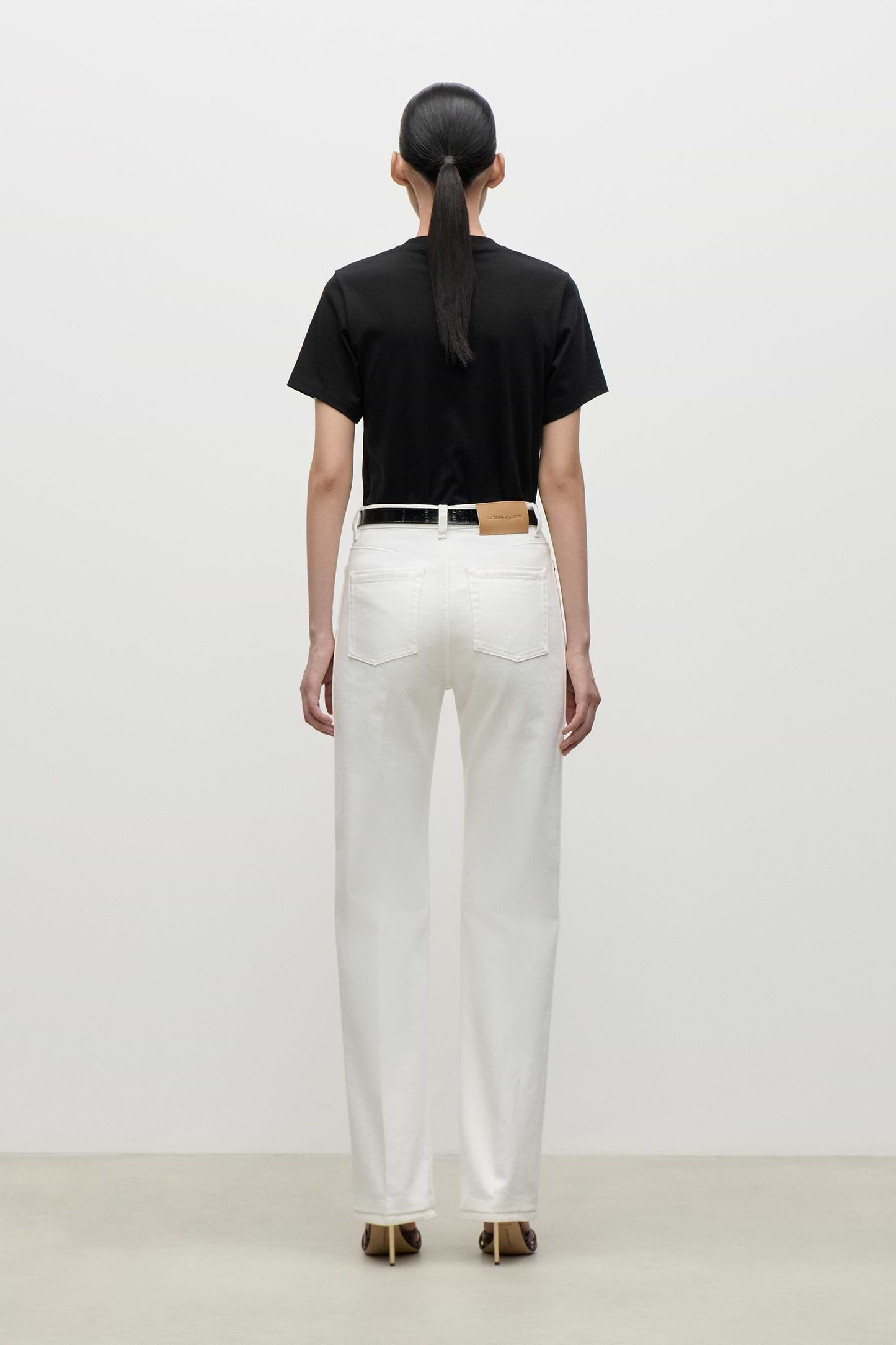 Berenice Stretch Jean In White