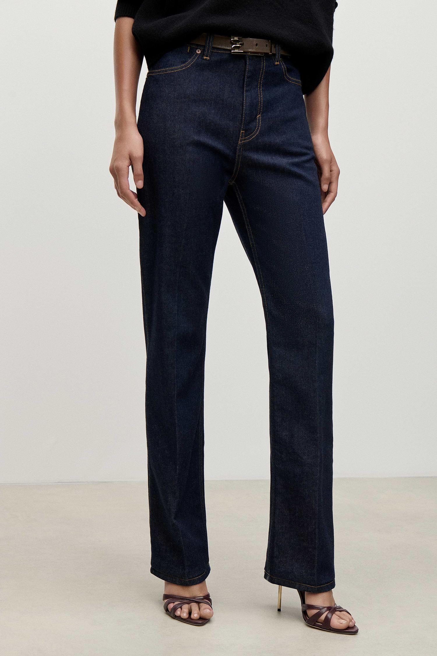 Berenice Stretch Jean In Indigo Rinse